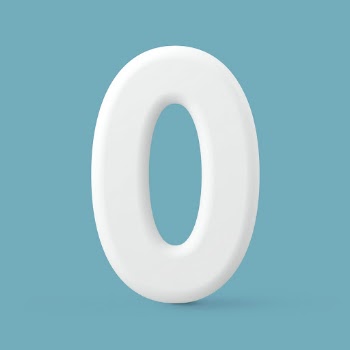 0 number clipart, 3D rendering | Free Photo - rawpixel