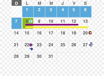 0 Universidad Autónoma del Estado de Hidalgo Calendar 1 Schedule - CALENDAR 2019 
