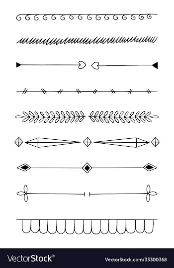 0035 hand drawn dividers