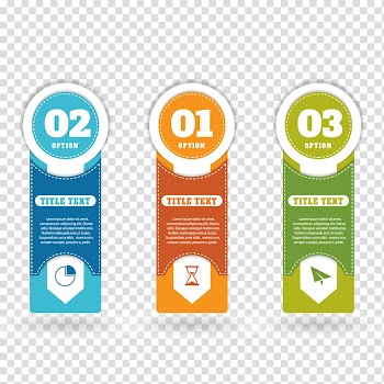 02 and 01 text illustration, banner PPT transparent background PNG clipart