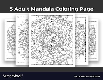 05 adult mandala coloring page for kdp