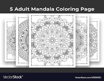 05 adult mandala coloring page for kdp