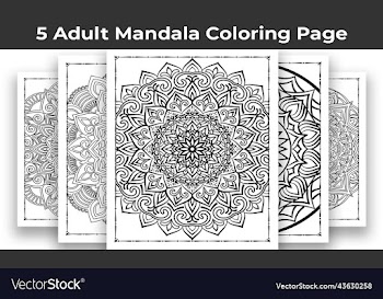05 adult mandala coloring page for kdp