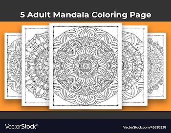 05 adult mandala coloring page for kdp