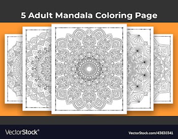 05 adult mandala coloring page for kdp
