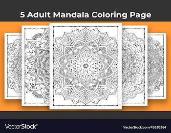 05 adult mandala coloring page for kdp