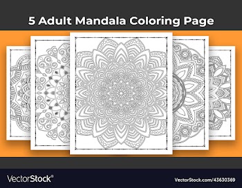 05 adult mandala coloring page for kdp