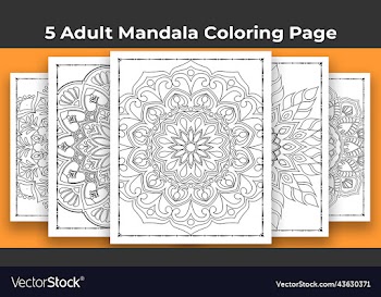 05 adult mandala coloring page for kdp