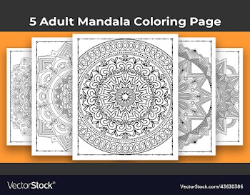 05 adult mandala coloring page for kdp