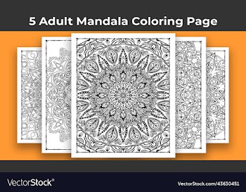 05 unique adult mandala coloring page for kdp inte