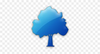 050350 Blue Jelly Icon Natural Wonders Tree5 - 050350 Blue Jelly Icon Natural Wonders Tree5