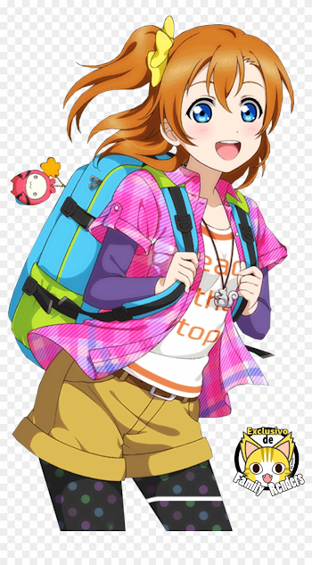1 Anime - Love Live Honoka Card, HD Png Download - 995x1466(#81965 ...
