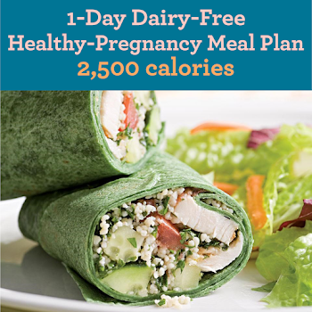 1-Day Dairy-Free Healthy-Pregnancy Meal Plan: 2,500 Calories ...
