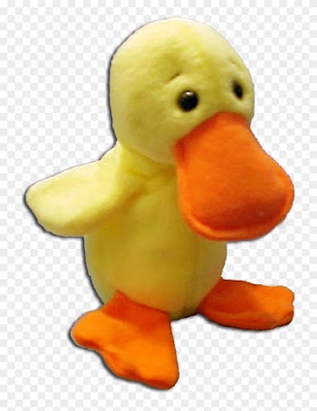 1 Dozen Ty Beanie Babies Quackers The Duck Stuffed - Beanie Babies