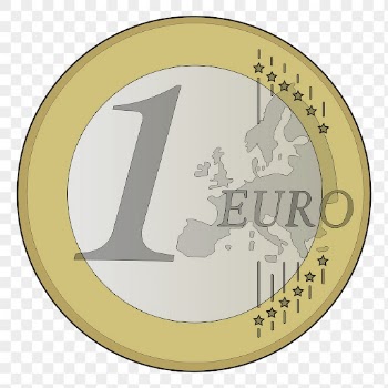 1 Euro coin png sticker | Free PNG - rawpixel