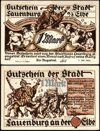 1 Mark Notgeld banknote of Lauenburg | Free Photo - rawpixel