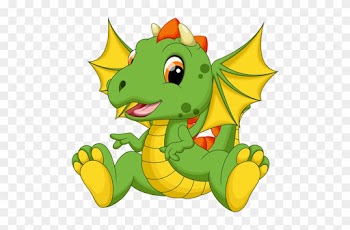10 - Baby Dragon Cartoon