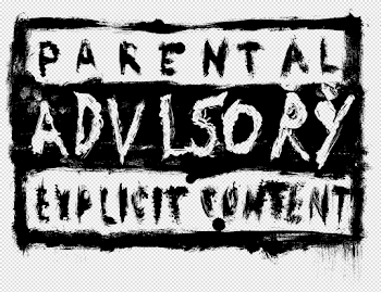 10 Grunge Parental Advisory Explicit Content (PNG Transparent ...