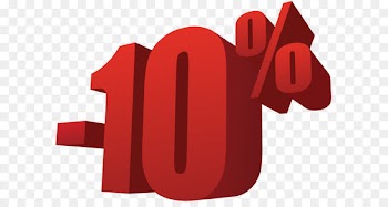10% Off Sale PNG Transparent Image 