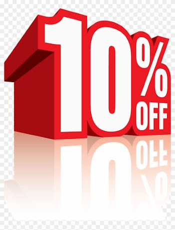 10 Percent Off Disco - 10 Percent Off Png