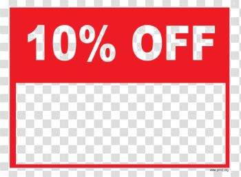 10 Percent Off Free PNG Image