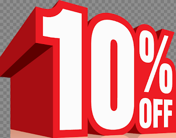 10 Percent off PNG Download Image