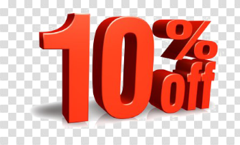 10 Percent Off PNG Pic