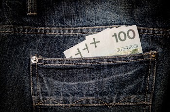 100 Banknote on Pocket