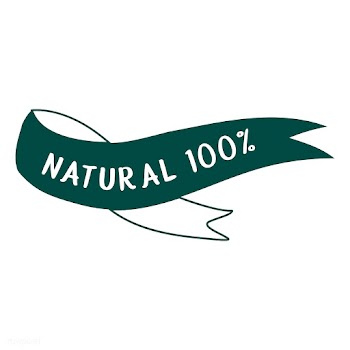 100% natural and organic food typography vect.. | Free stock vector - 516539