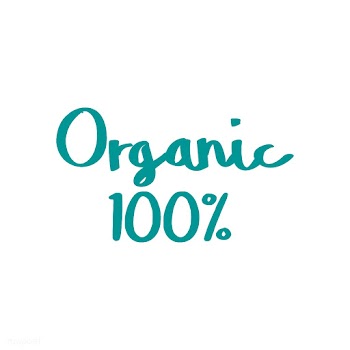 100% natural and organic food typography vect.. | Free stock vector - 516572