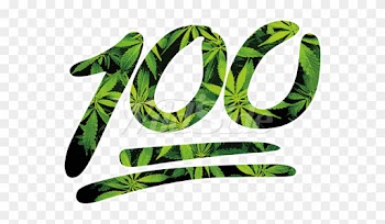 100 Pot Leaf - 100 Emoji Hoodies Pot Leaf Hip Hop Sweatshirt - 1809c