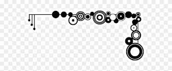 10000213 00 02 00 00 Lg - Black And White Corner Border