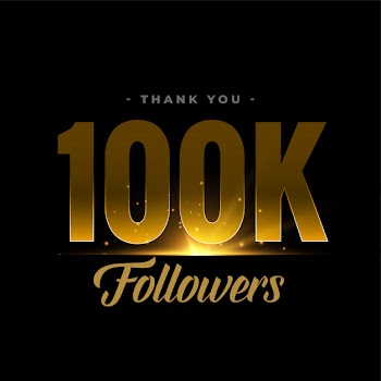 100k social media network followers and connections Free Vector