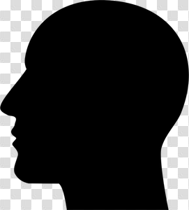 10493 free vector face profile silhouette | Public domain vectors