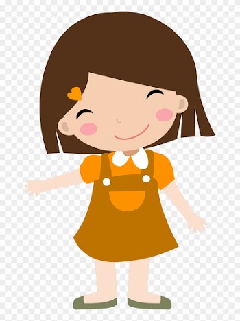 105 - Girl Clipart