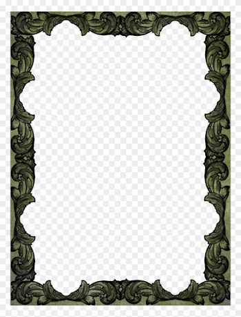 108 Green Flourish By Tigers-stock - Png Transparent Frames Flourish