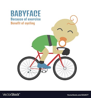 108baby face vector image