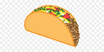 11 Free Mexican Food Clipart Free Cliparts That You - Let's Taco Bout It Rectangular Belt Buckle, Pale Blue/dark