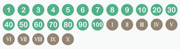 11 Modern Free Number Icons PNG Images - Number Icon Set, Social ...