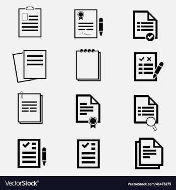 12 art paper icons