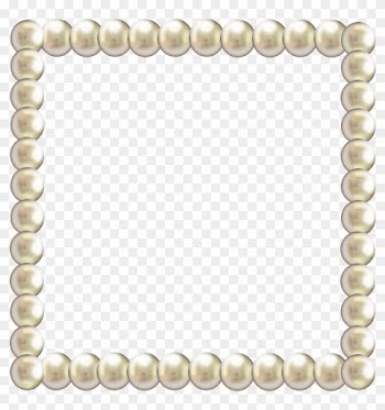 1200 X 1200 4 - Pearl Border Png Transparent