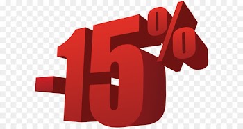 15% Off Sale PNG Transparent Image 