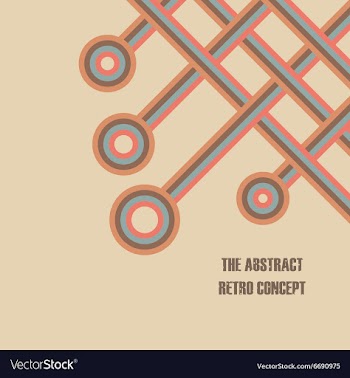 155abstract vintage vector image