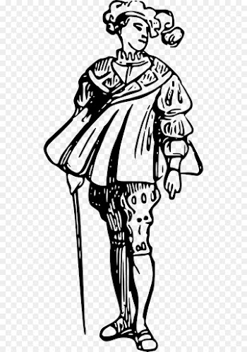 16th Century, Computer Icons, Drawing, White, Line Art PNG