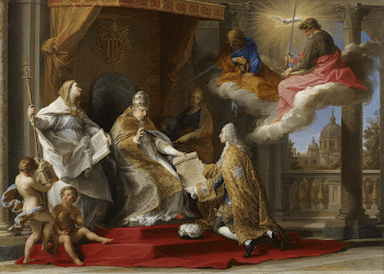 1756 - Benedict XIV Presenting | Free Photo - rawpixel