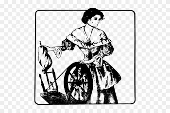 18992 Black Woman Clipart Free Public Domain Vectors - Woman On A Spindle