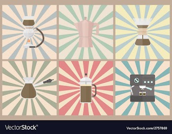 18coffeekami vector image