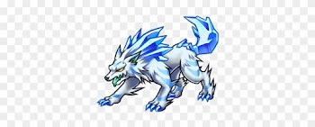 19 Ice Transparent Wolf Huge Freebie Download For Powerpoint - Unison League Wolf