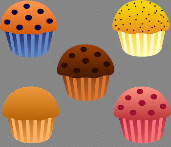 19 Muffin clip art freeuse stock free HUGE FREEBIE! Download for ...
