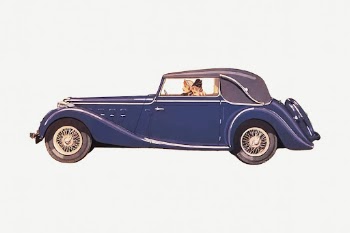 1920s car collage element, vintage | Free PSD - rawpixel